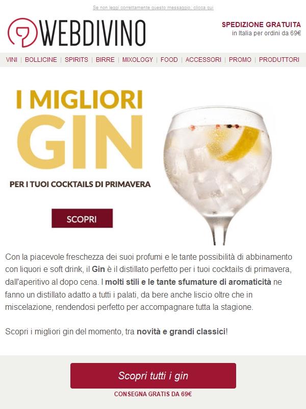 Gin 🍸 Per i tuoi cocktails di primavera