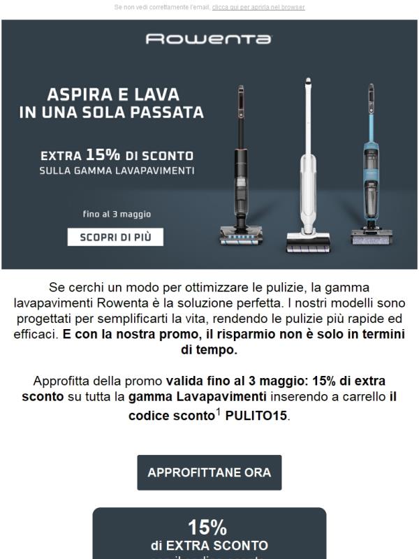 💫 -15% EXTRA sulla gamma Lavapavimenti