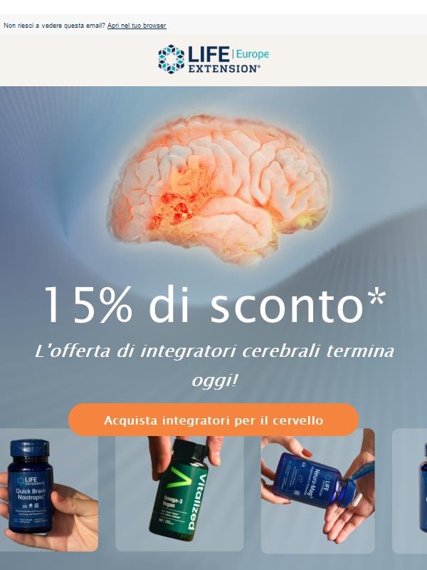 Ultima chiamata – l'offerta termina oggi!
