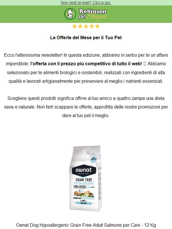🐶 😺Gli alimenti per il tuo amico a quattro zampe al prezzo più basso del web!