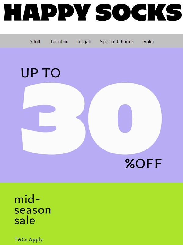 Ultimo giorno di sconti!