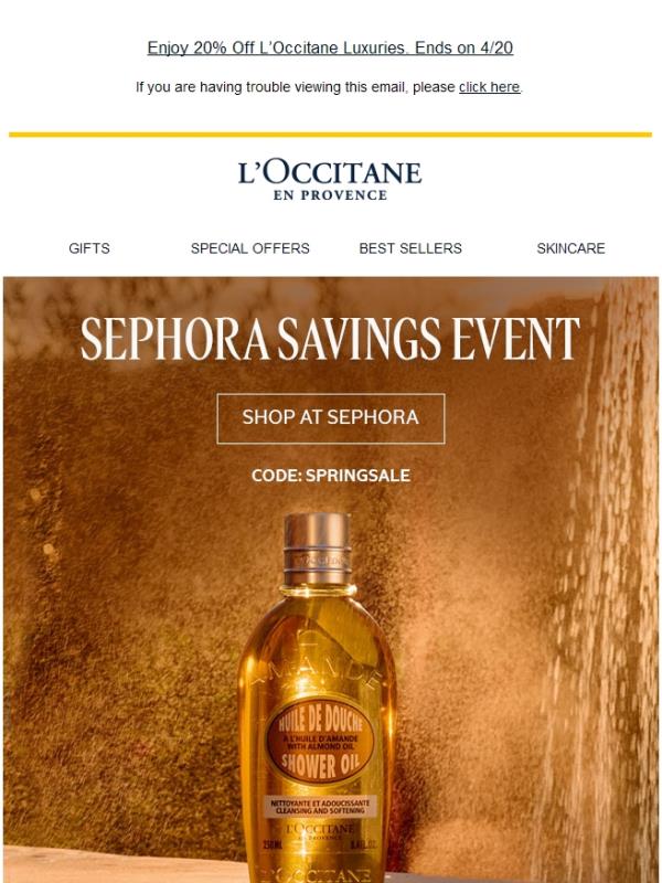Sephora Savings Event ENDING SOON!