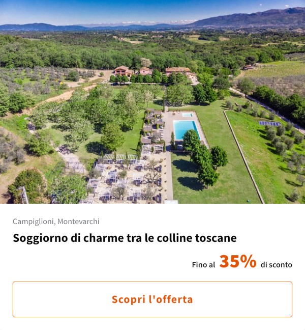 Soggiorno di charme tra le colline toscane