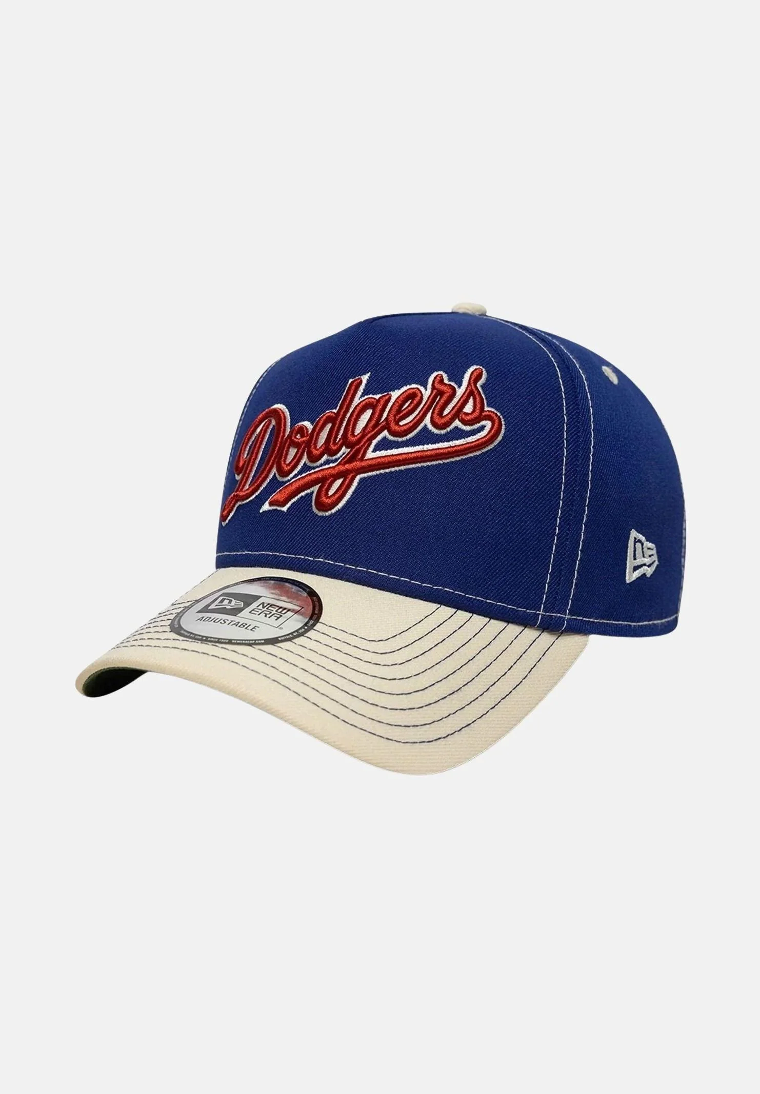 Image of NEW ERA Cappello con visiera MLB City Icon LA Dodgers 9FORTY E-Frame blu per uomo e donna