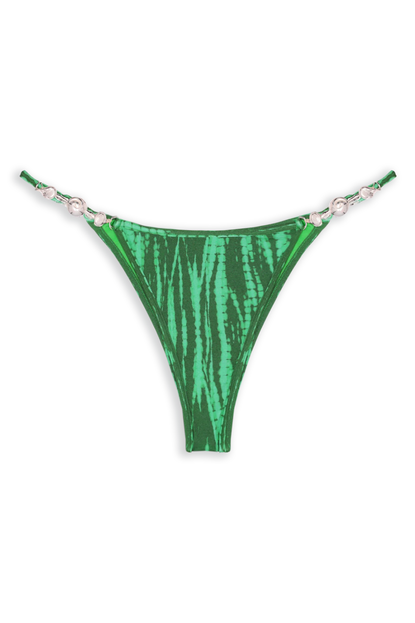 Image of Splash Bikini Bottom // Green Thunder