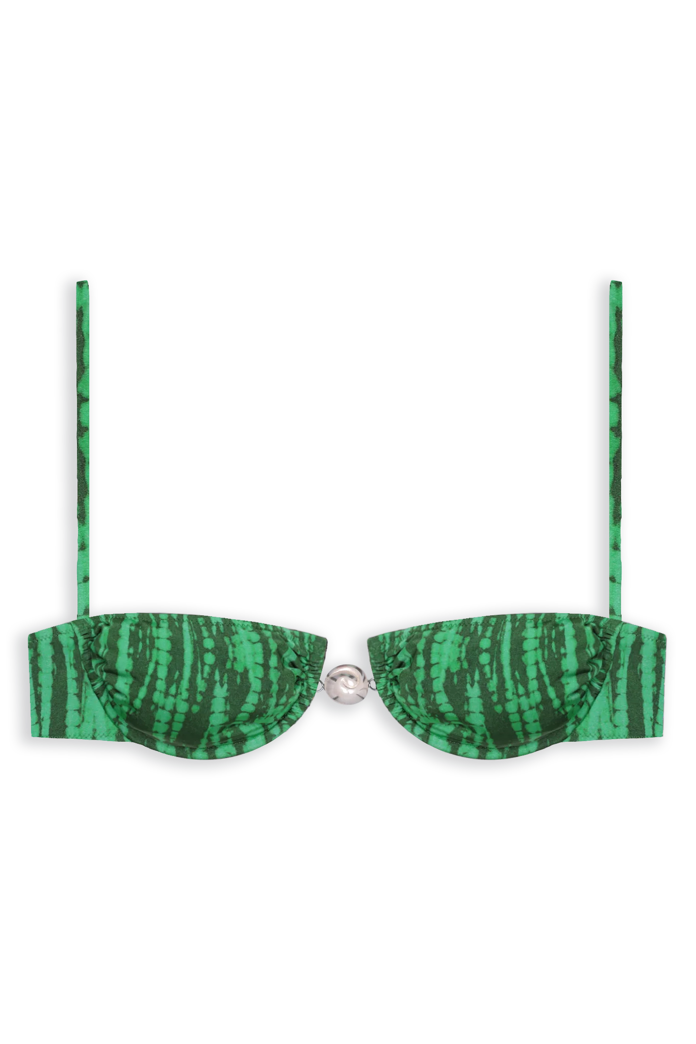 Image of Hammond Bikini Top // Green Thunder