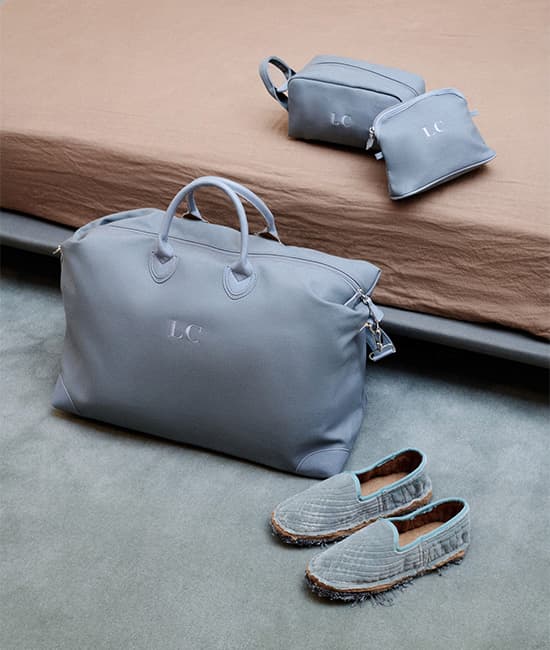 My Style Bags - Borsone da viaggio Harvard Large x Sesia&Co. - Cielo