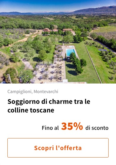 Soggiorno di charme tra le colline toscane