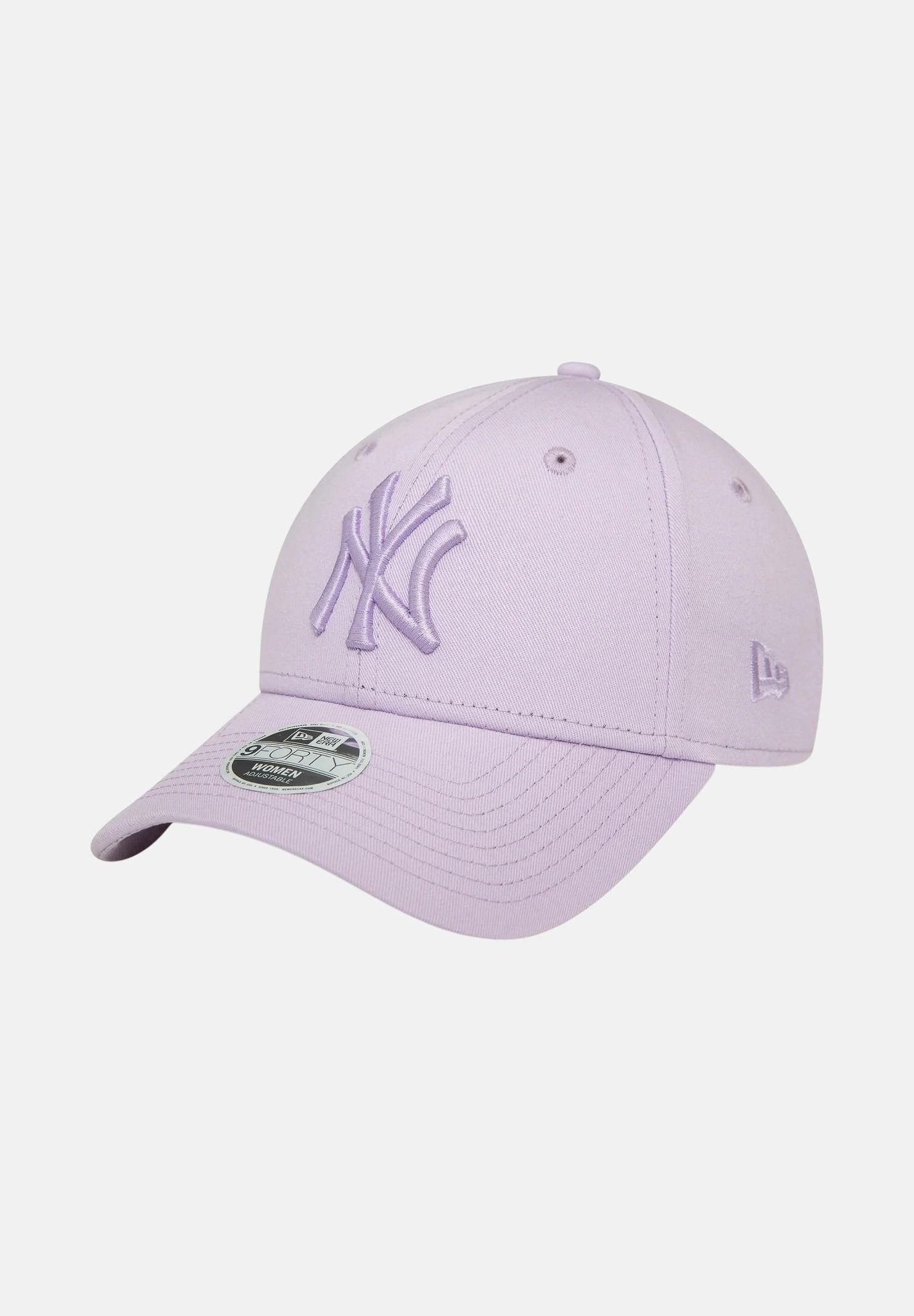 Image of NEW ERA Cappello con visiera New York Yankees 9FORTY lilla da donna