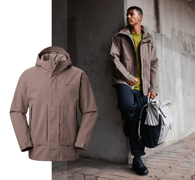 Giacca impermeabile Street Heights™ da uomo