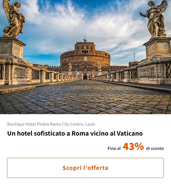 Un hotel sofisticato a Roma vicino al Vaticano