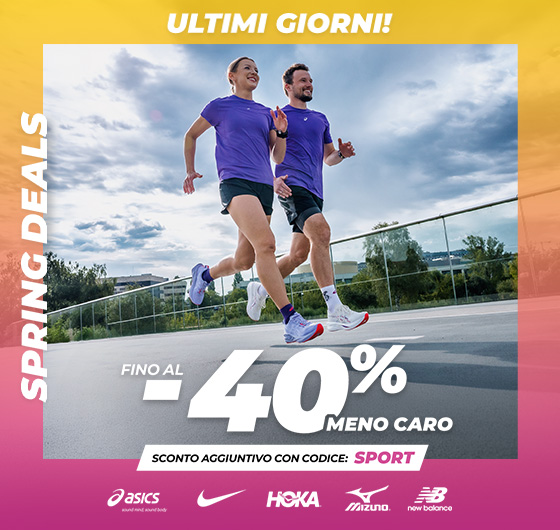 Fine dei mega sconti!