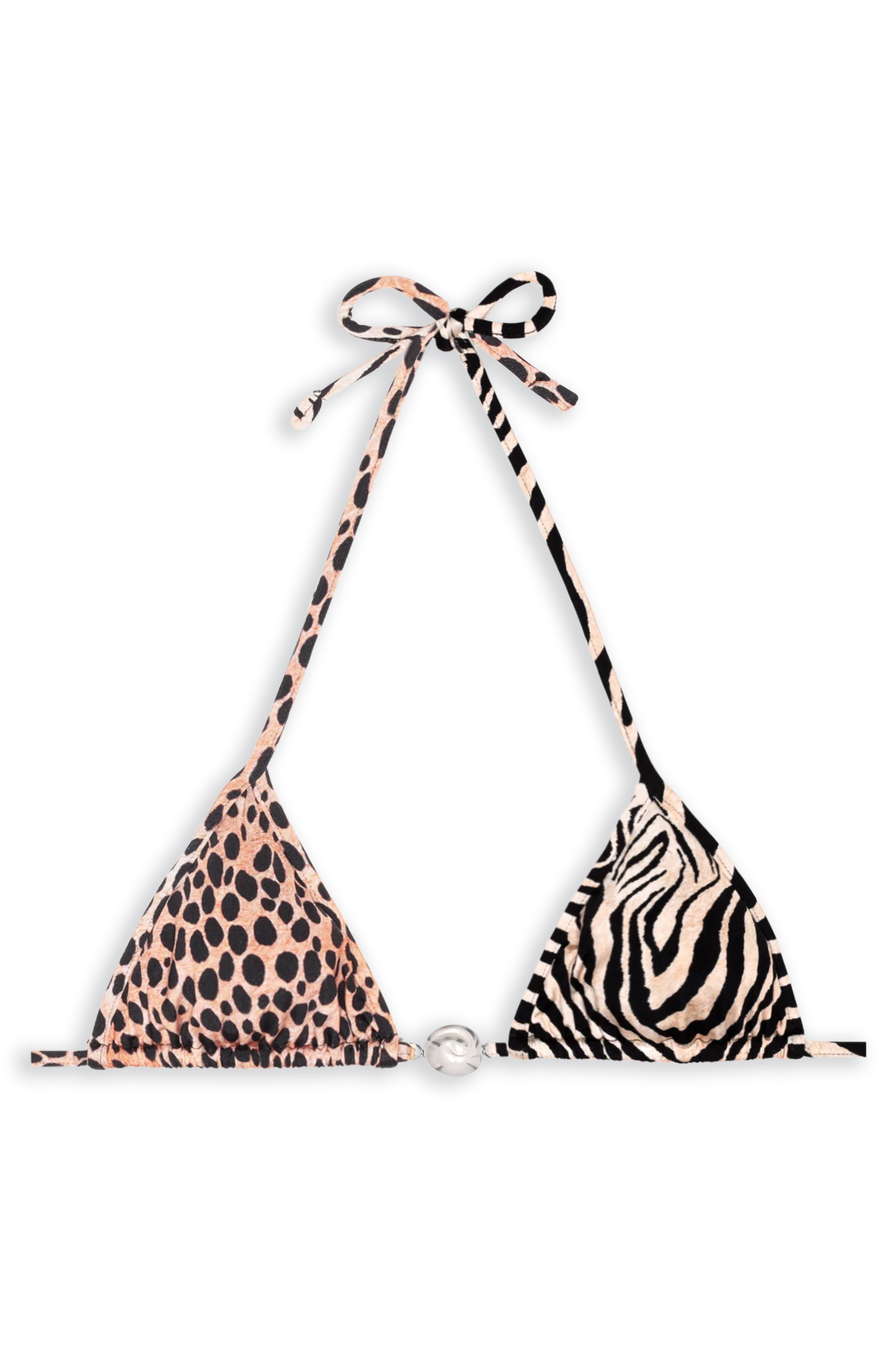 Image of Splash Bikini Top // 2 Tone Tropicana