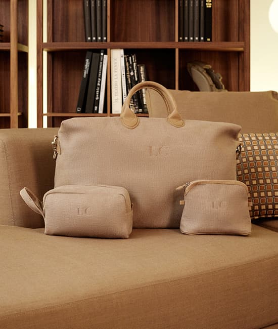 My Style Bags - Borsone da viaggio Harvard Large x Sesia&Co. - Cappuccino