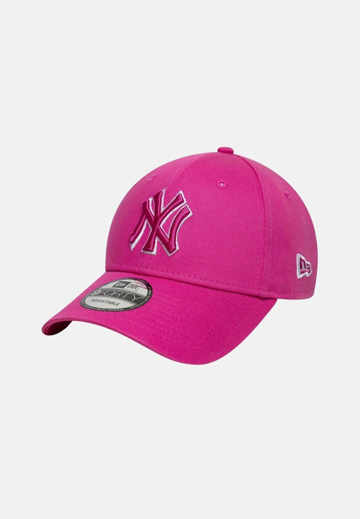 Image of NEW ERA Cappello con visiera MLB New York Yankees fucsia da donna