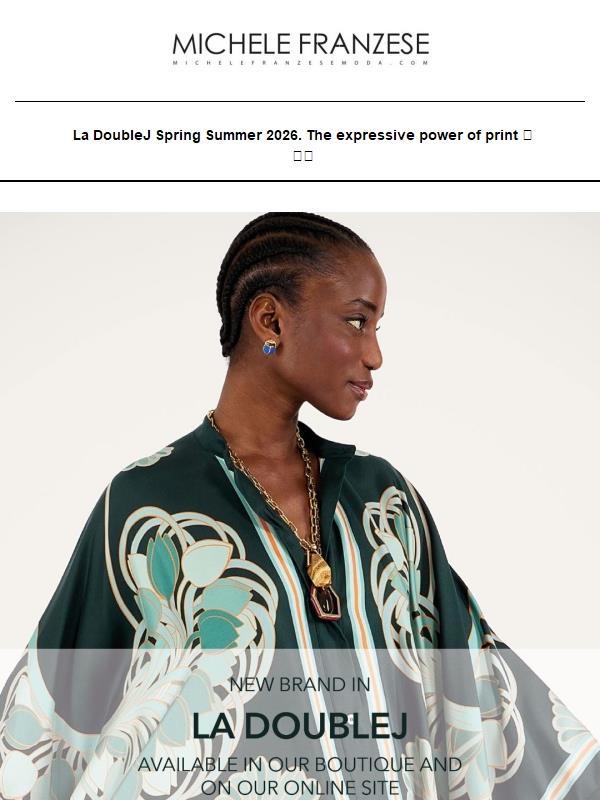 La DoubleJ Spring Summer 2026. The expressive power of print 🛍️