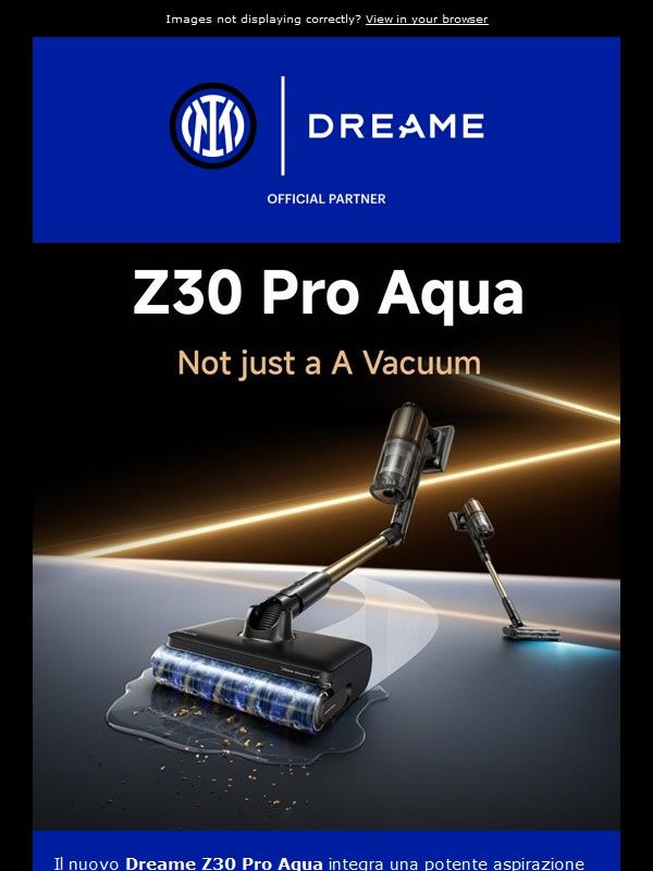 DREAME Z30 PRO AQUA: SCOPRI UN NUOVO CONCEPT DI PULITO