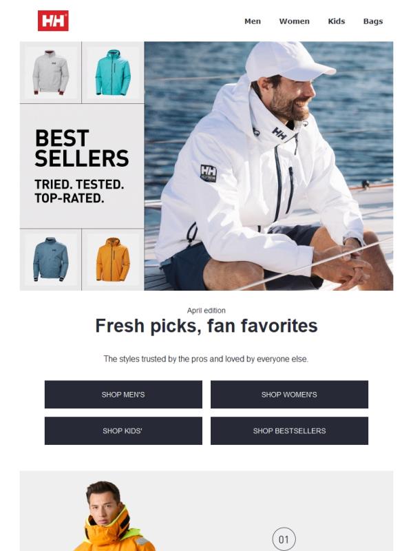 Bestsellers are back