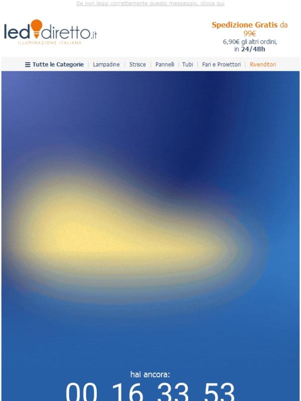 ⏰ ULTIME ORE ✂️ SCONTO 50% su tutto! Promo Metà Prezzo su tutti i prodotti