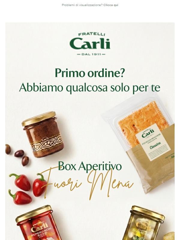 Il primo assaggio è quello che non si dimentica