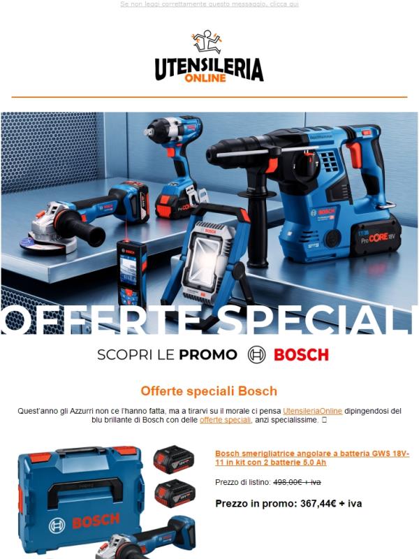 Offerte speciali Bosch 🔨