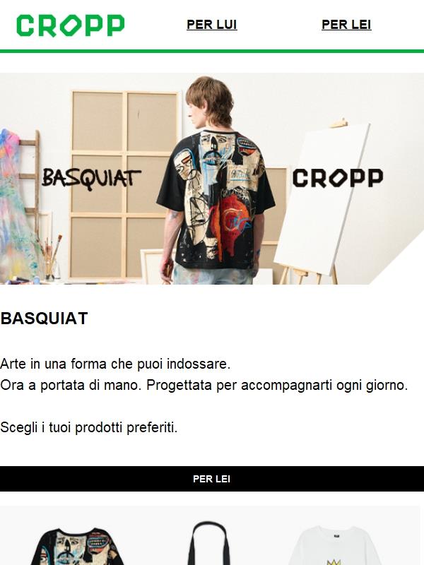 Scopri la collezione BASQUIAT🎨
