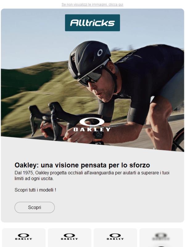 Entra in una nuova dimensione con Oakley!