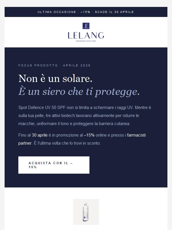 Il solare che lavora mentre ti protegge