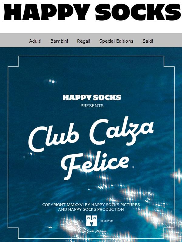 Scopri la collezione Primavera-Estate 2026 di Club Calza Felice!