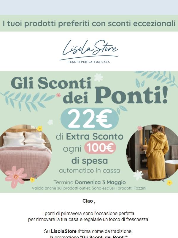 🌿 Per i ponti di Primavera ecco un regalo per la tua casa: scopri la Promo dei Ponti
