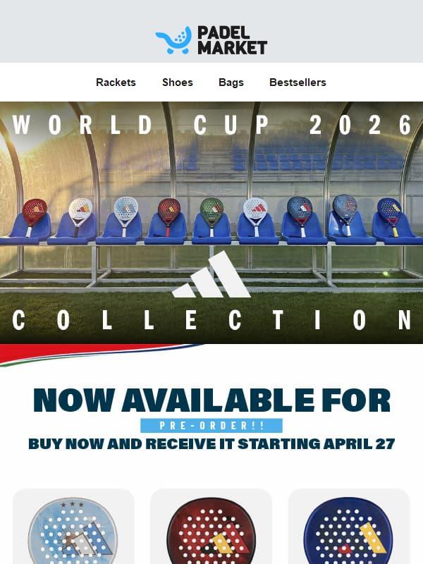 🌍 The ADIDAS 2026 World Cup Collection is now available for pre-order
