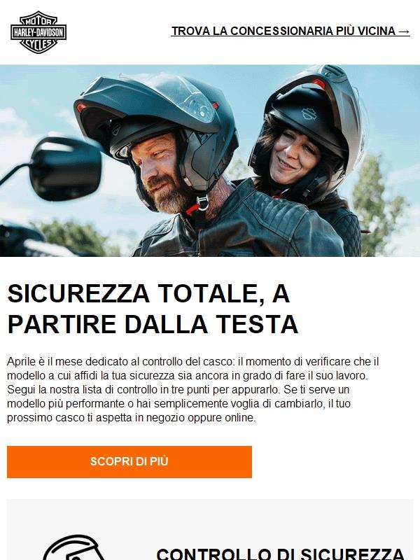 È il mese del controllo del casco!