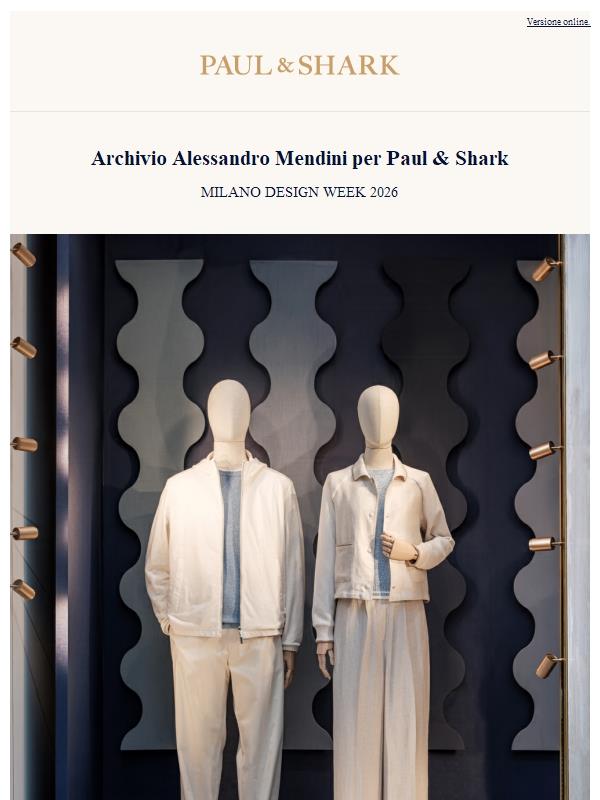 Archivio Alessandro Mendini per Paul & Shark