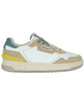 Sneakers Urban in pelle beige con riporti in camoscio Uomo 8800128 80_Beige