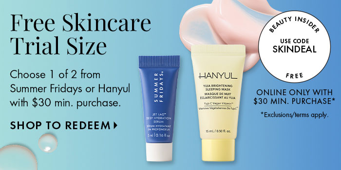Free Skincare Trial Size