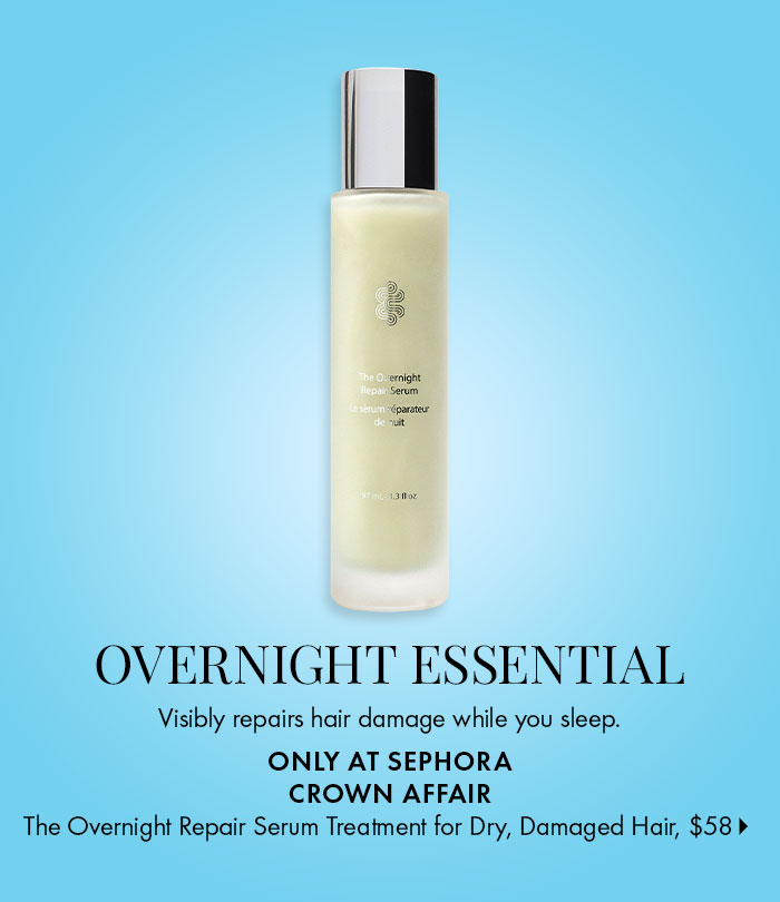 Crown Affair The Overnight Repair Serum Treatment for Dry, Damaged Hair