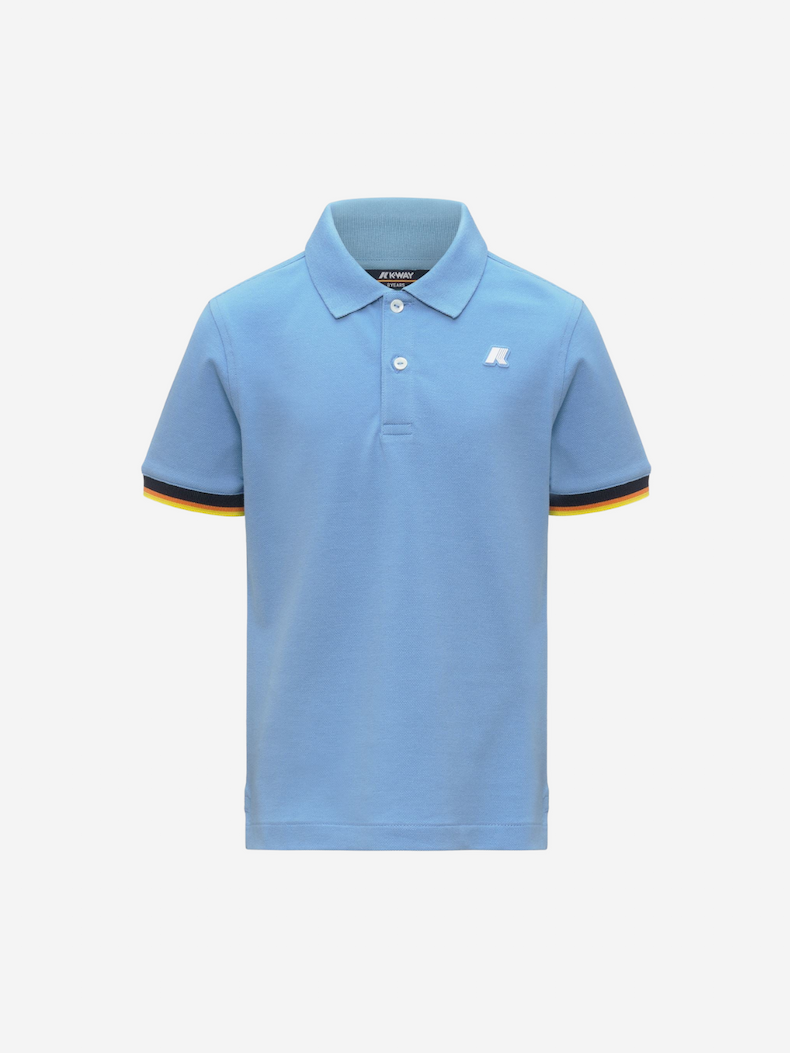 an image of a light blue jacket with a zippered hood