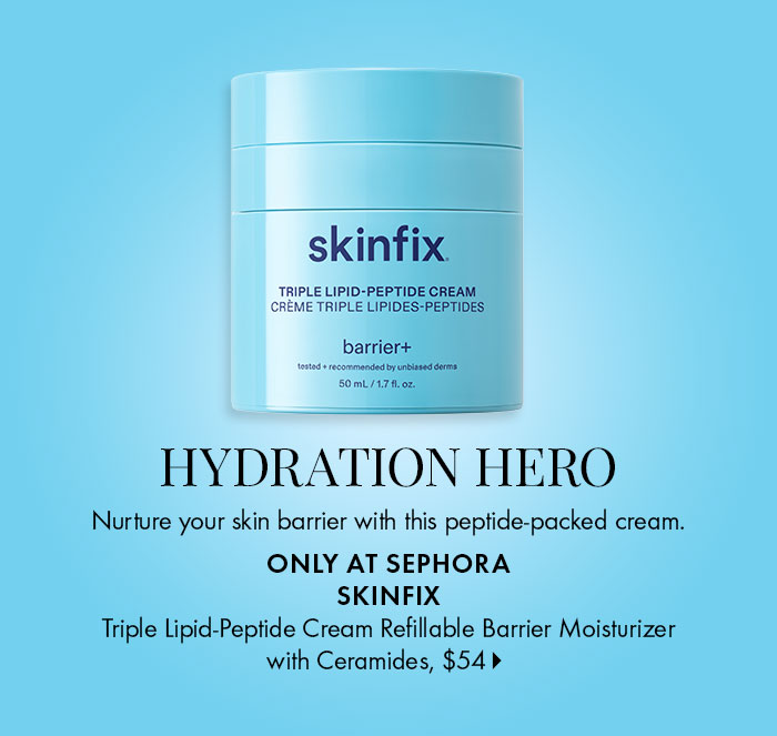 Skinfix Triple Lipid-Peptide Cream Refillable Barrier Moisturizer with Ceramides