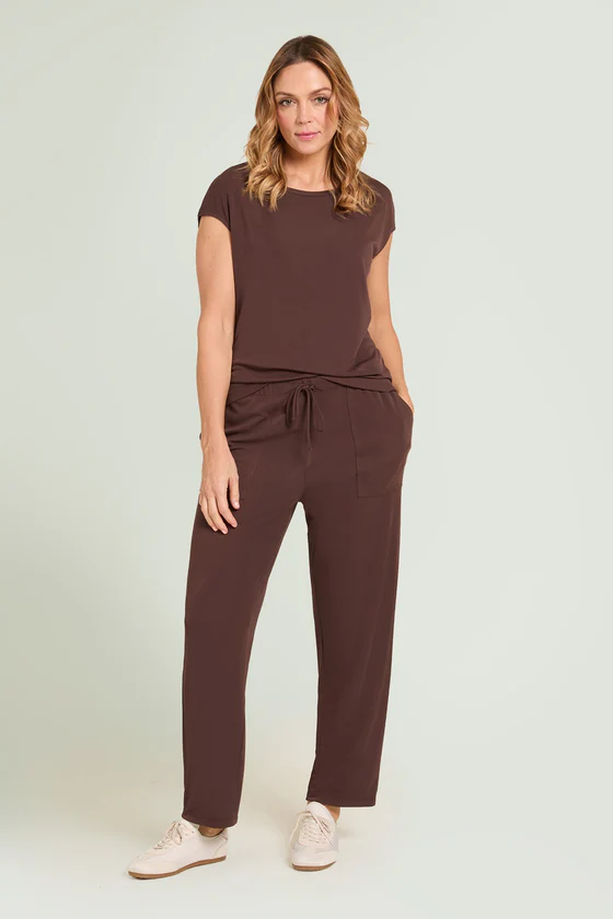 PANTALONI PULL-ON JOGGER IN JERSEY FLUIDO