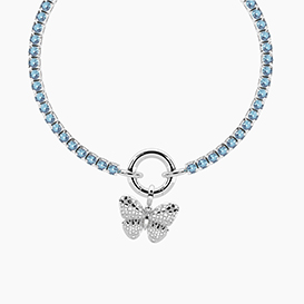 Bracciale DUETTO   con ciondolo PAPILLON