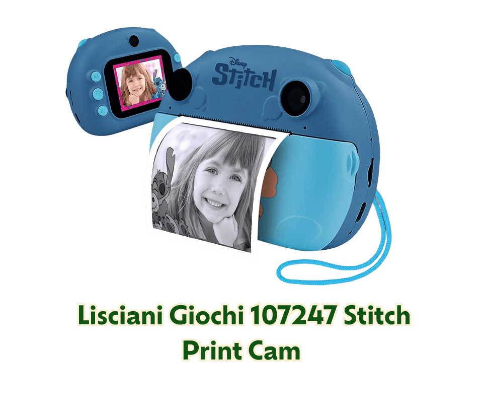 Lisciani Giochi 107247 Stitch Print Cam