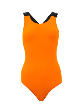 Costume Intero Arancione Dolce & Gabbana