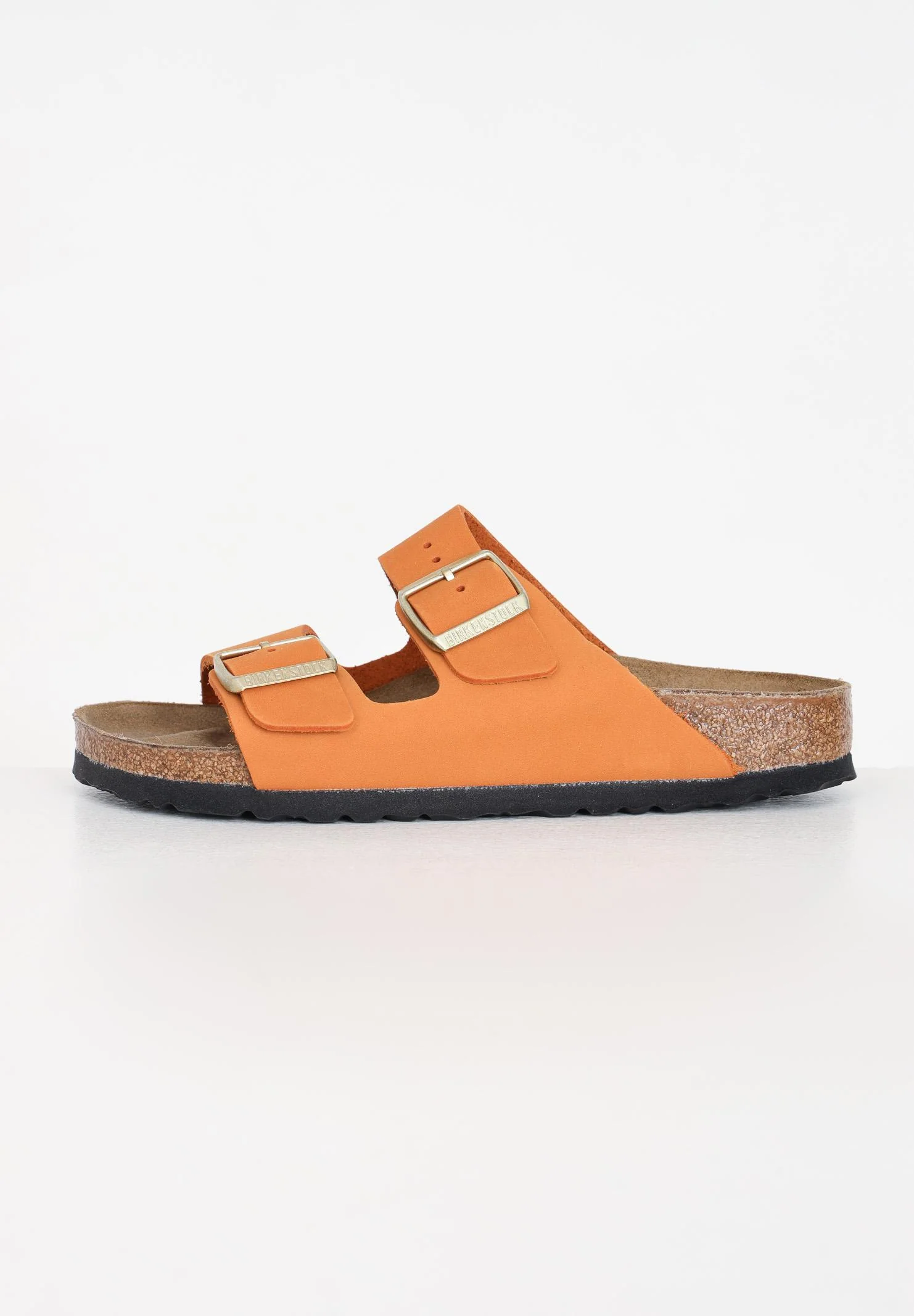 Image of BIRKENSTOCK CiabatteArizona bs burnt orange per uomo e donna