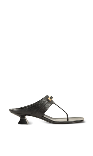 Leather thong sandals