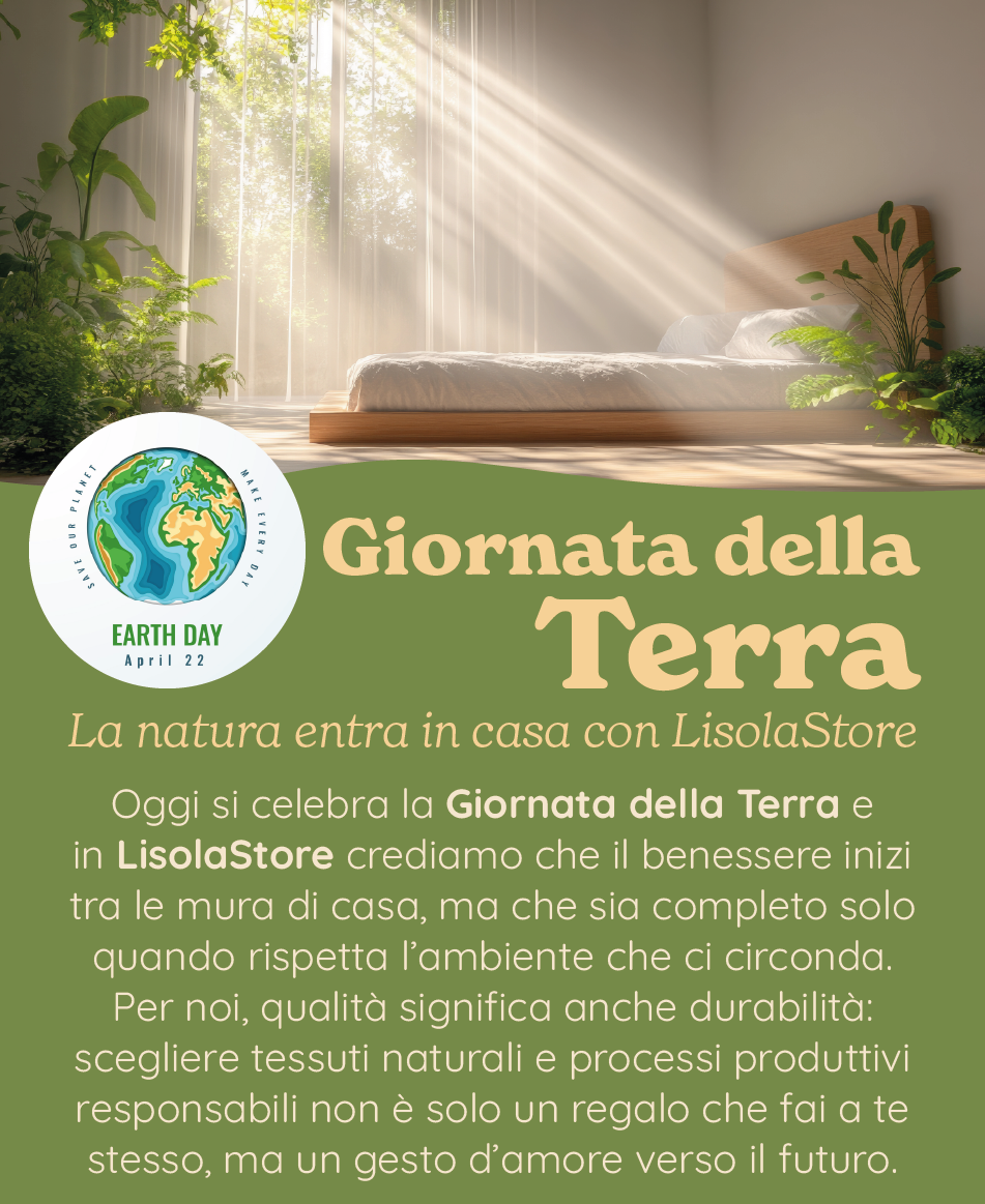 Giornata della Terra: scegli tessuti naturali