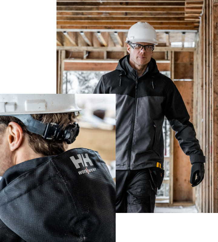 Men wearing Helly Hansen Manchester jacket 