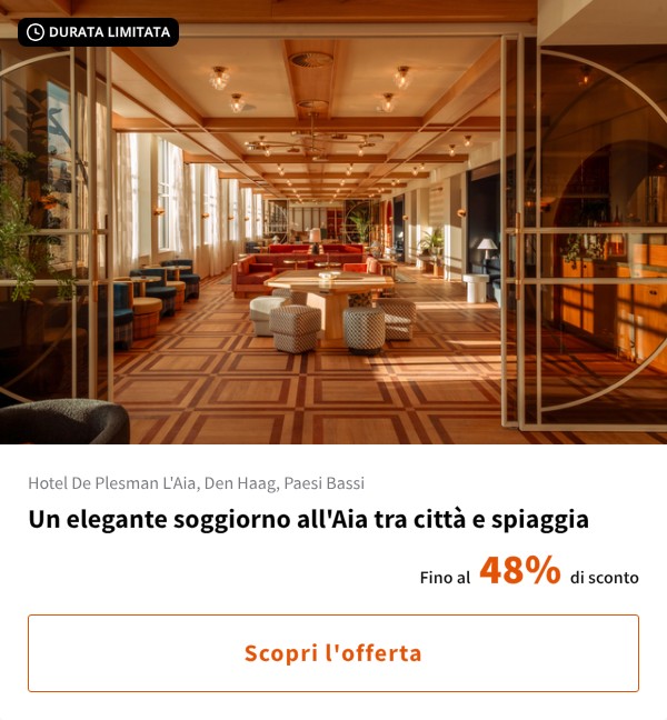 Un elegante soggiorno all'Aia tra città e spiaggia