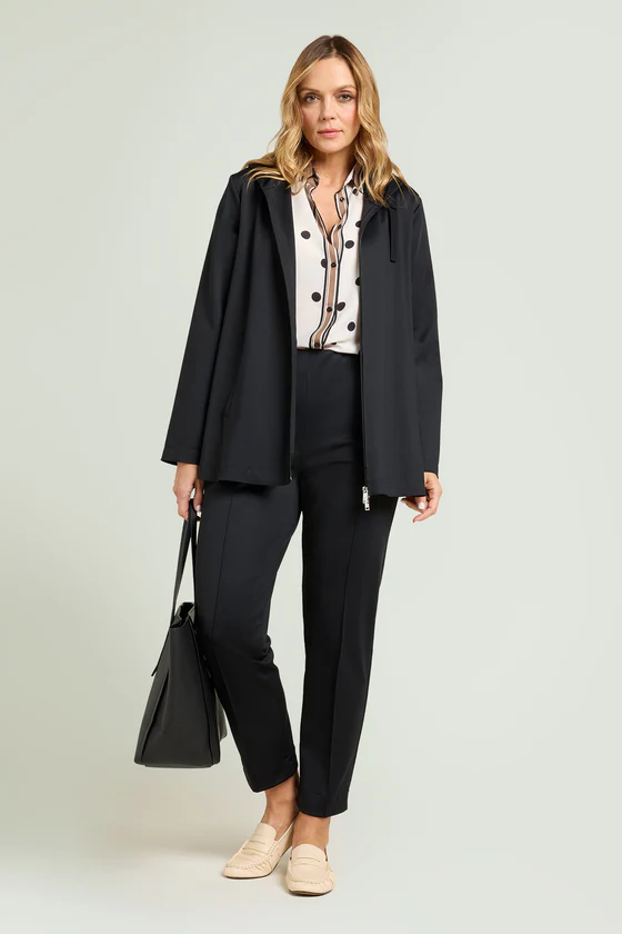 PANTALONI PULL-ON A SIGARETTA IN TECNO-STRETCH