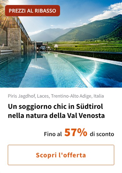 Un soggiorno chic in Südtirol nella natura della Val Venosta