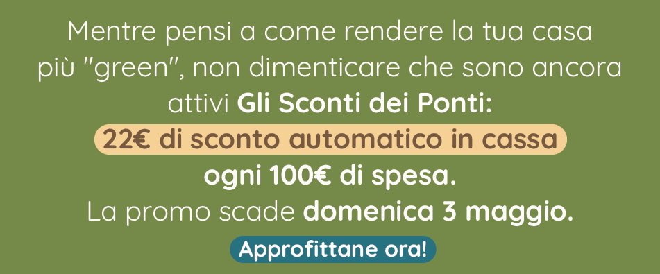 €22 di extra sconto su ogni €100 di spesa